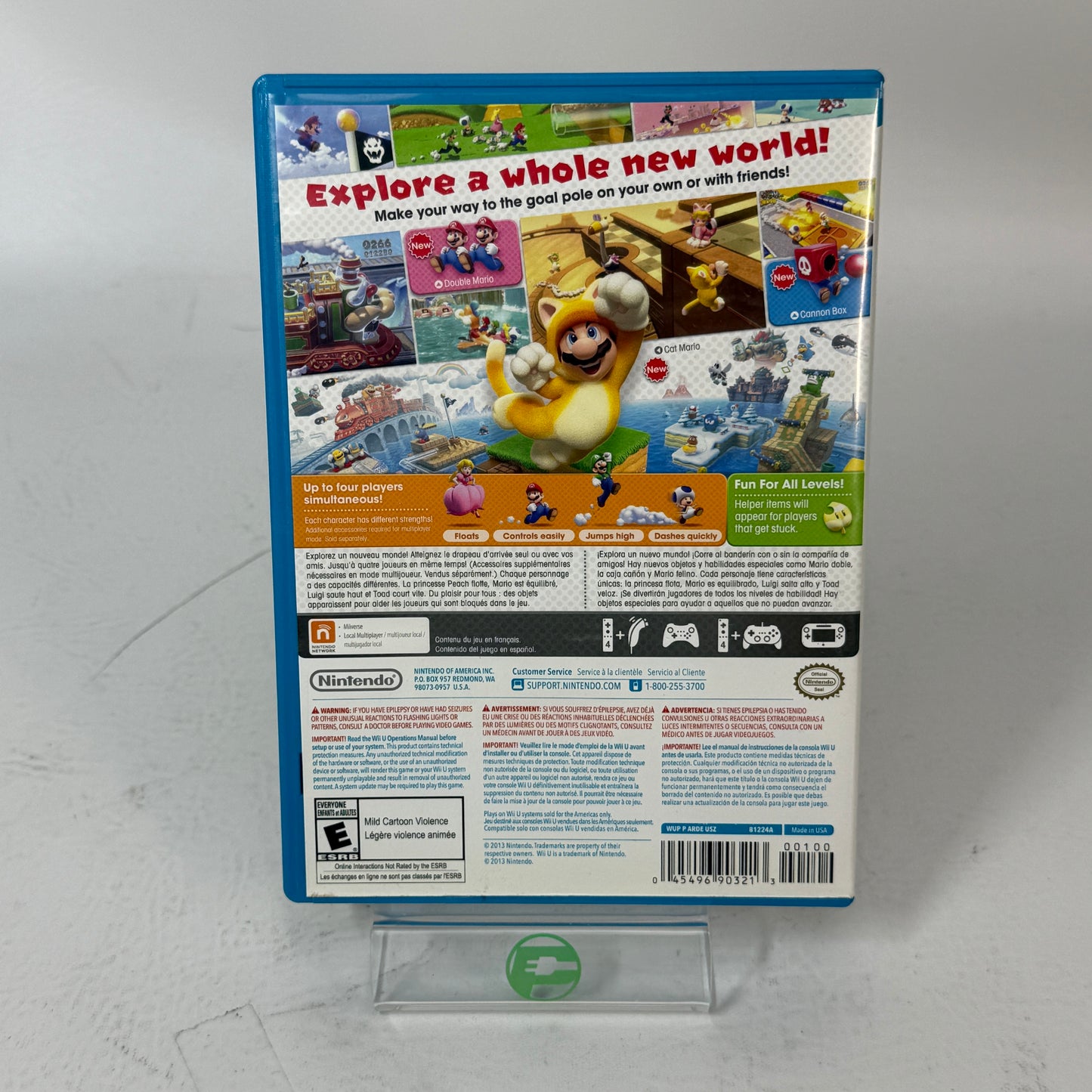 Super Mario 3D World (Nintendo Wii U, 2013)