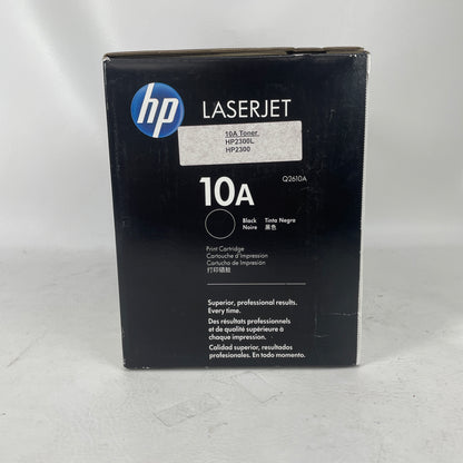 New HP 10A Black Original LaserJet Toner Cartridge Q2610A