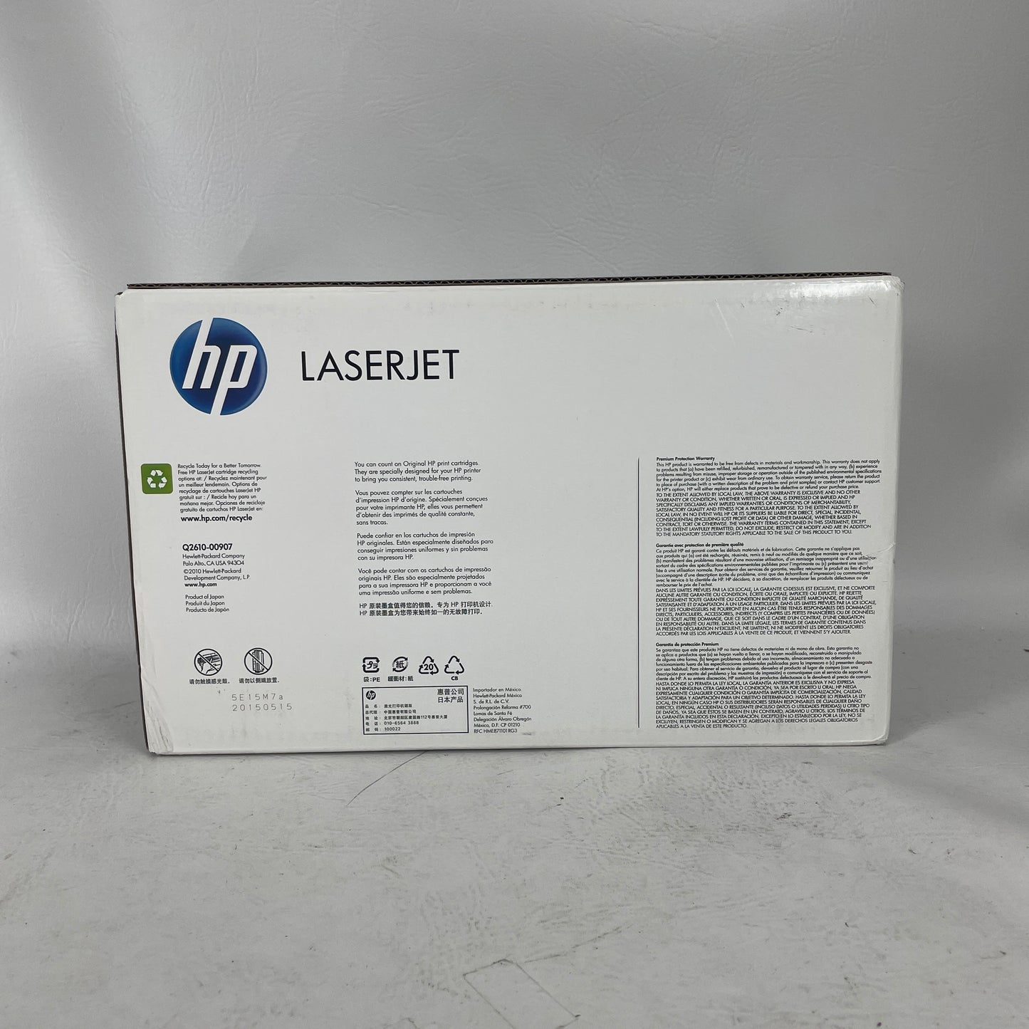 New HP 10A Black Original LaserJet Toner Cartridge Q2610A