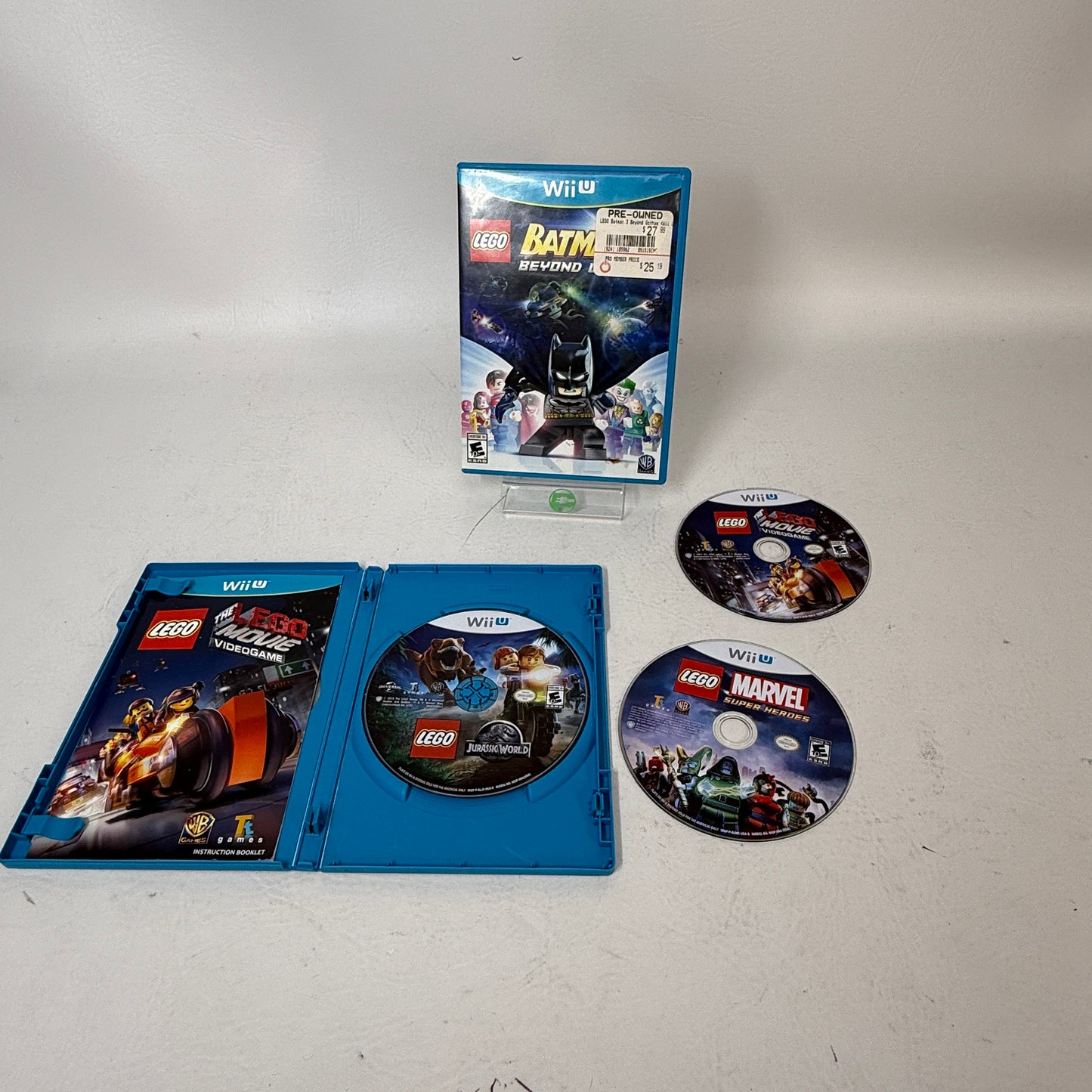 Lot of 4 Nintendo Wii U Games