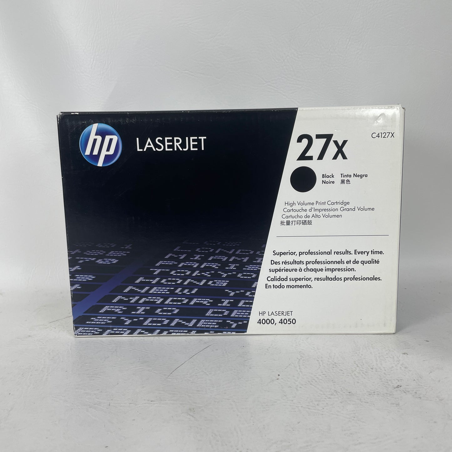 New HP LaserJet 27x Black High Yield Toner Cartridge C4127X