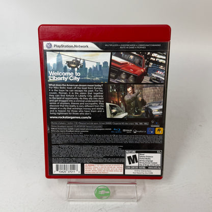 Grand Theft Auto IV (Sony PlayStation 3 PS3, 2008)