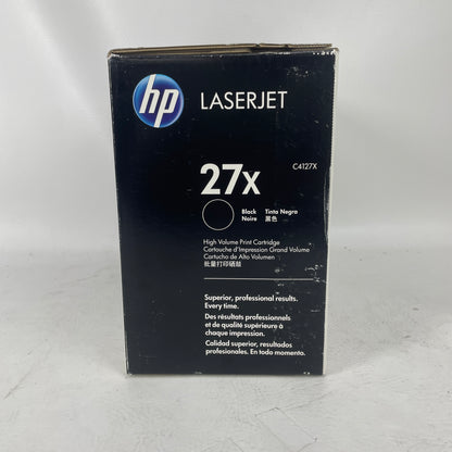 New HP LaserJet 27x Black High Yield Toner Cartridge C4127X