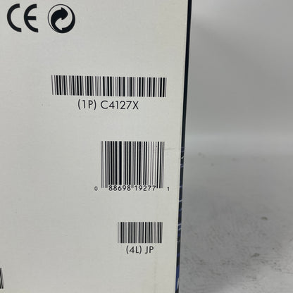 New HP LaserJet 27x Black High Yield Toner Cartridge C4127X