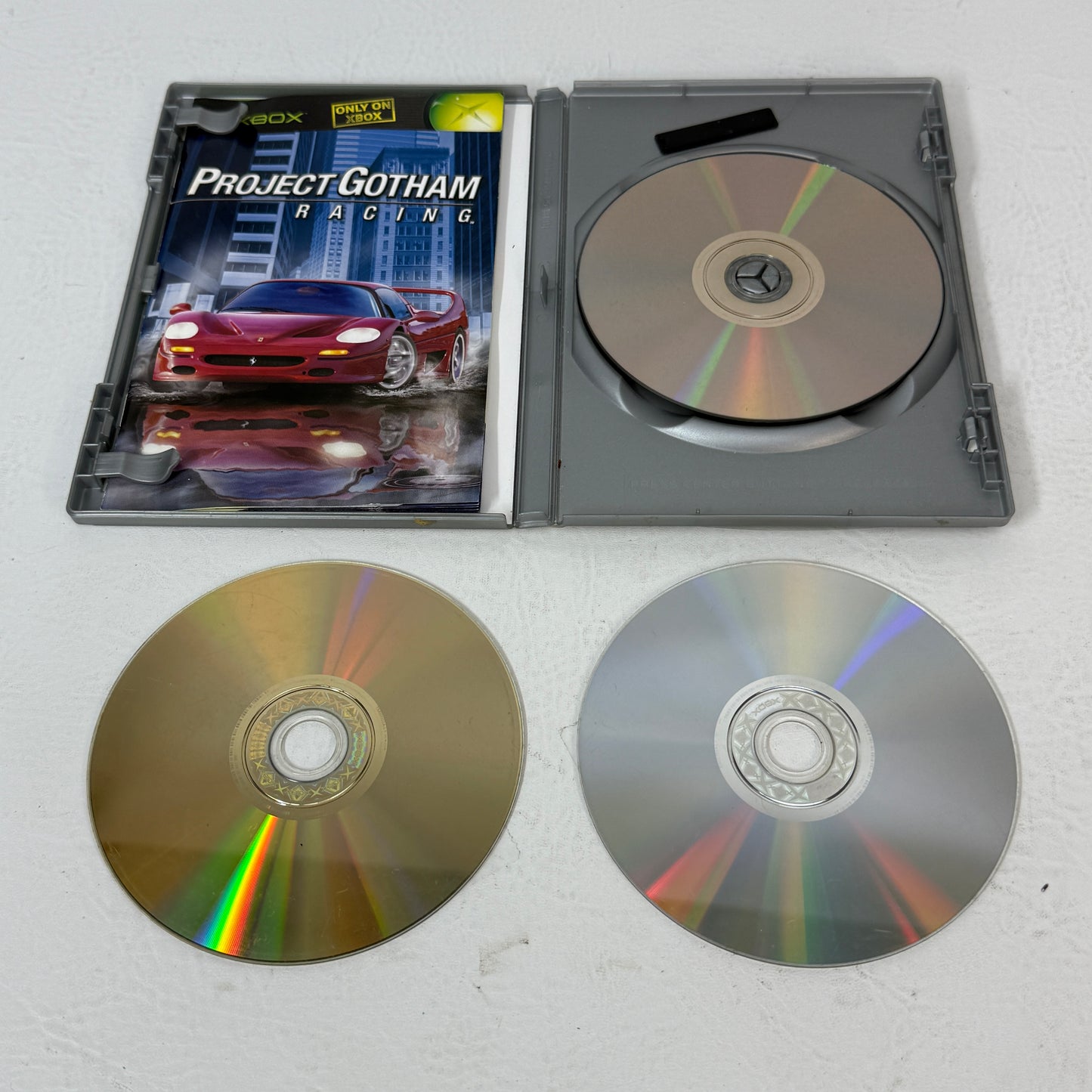 Lot of 3 Xbox Racing Games Project Gotham Racing World Racing NASCAR Thunder 