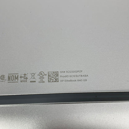 HP EliteBook 840 G9 14" i7-1255U 1.7GHz 16GB RAM 512GB SSD