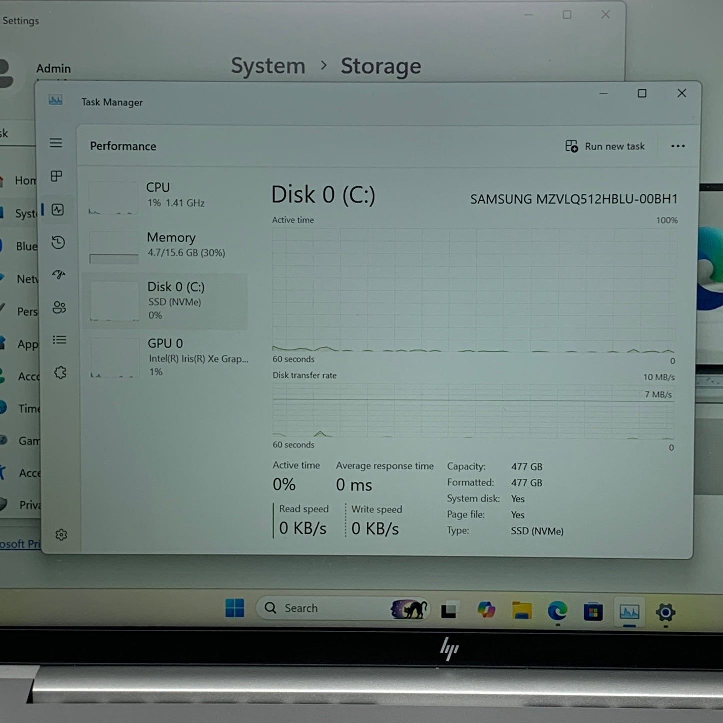HP EliteBook 840 G9 14" i7-1255U 1.7GHz 16GB RAM 512GB SSD