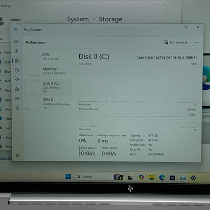 HP EliteBook 840 G9 14" i7-1255U 1.7GHz 16GB RAM 512GB SSD