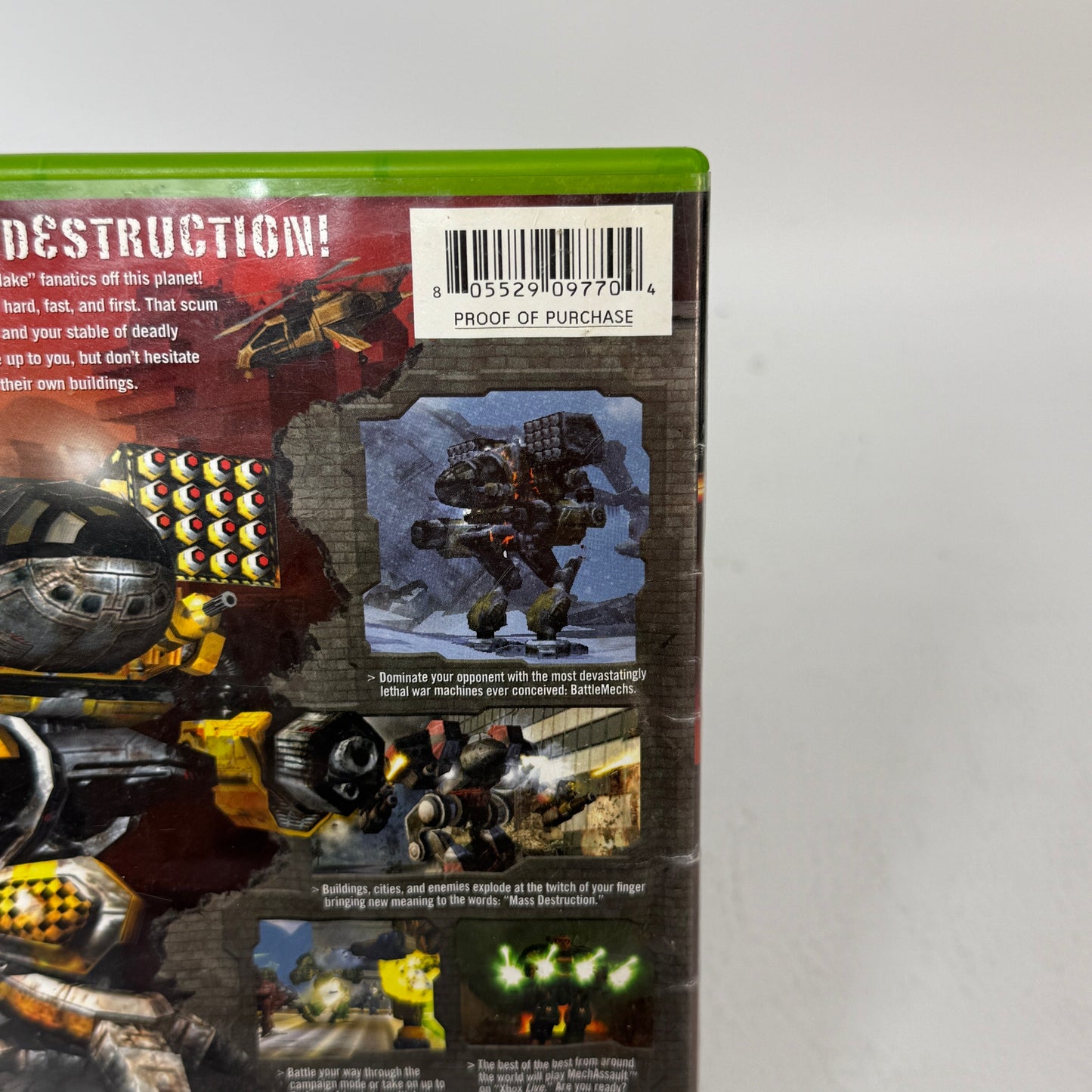 MechAssault (Microsoft Xbox, 2002)