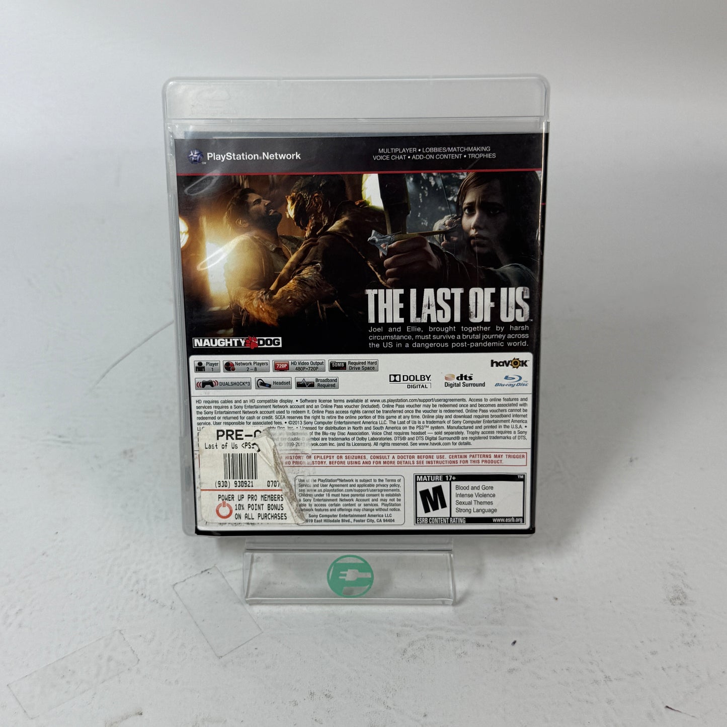 The Last of Us (Sony PlayStation 3 PS3, 2013)