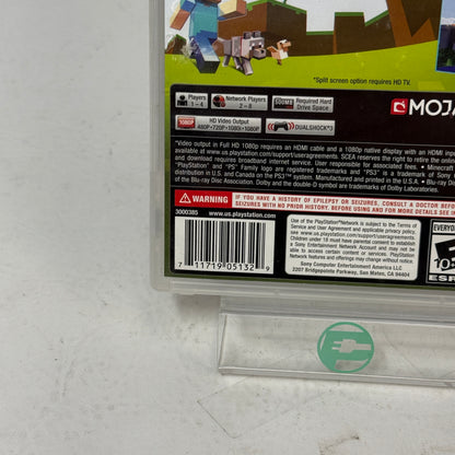 Minecraft (Sony PlayStation 3 PS3, 2014)