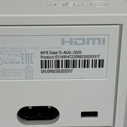 Microsoft Xbox Series S 512GB Console Gaming System Robot White 1883