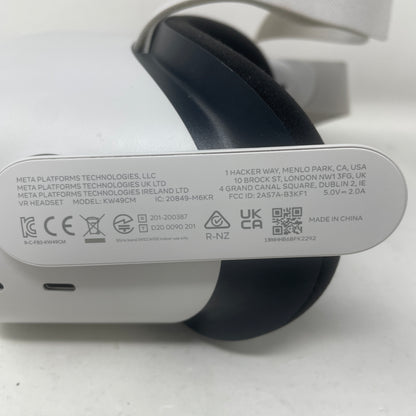 Meta Quest 2 64GB Standalone All-in-One VR Headset Only KW49CM