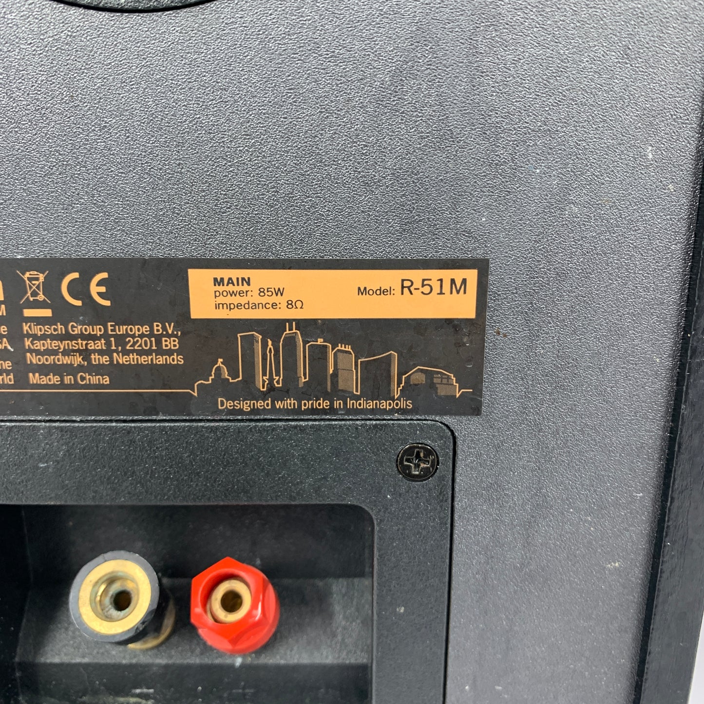 Klipsch R-51M Reference Bookshelf Speakers Black