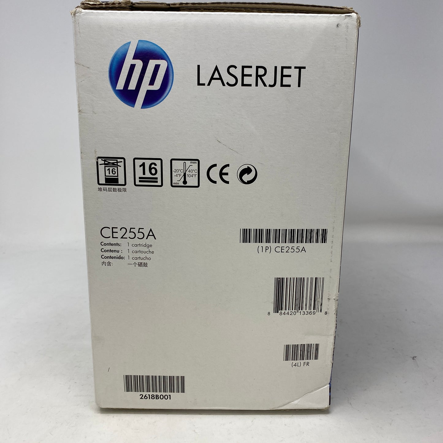 New HP 55A Black Original LaserJet Toner Cartridge 6000 Pages CE255A