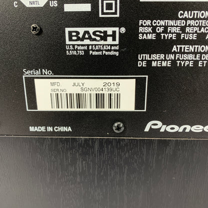 Pioneer SW-E10 Wired Powered Subwoofer Black