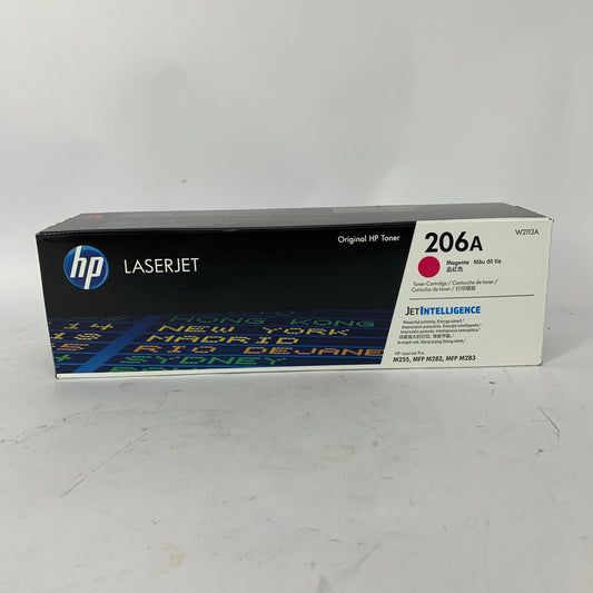 New HP Laser Jet 206A Magenta Toner Cartridge Genuine W2113A