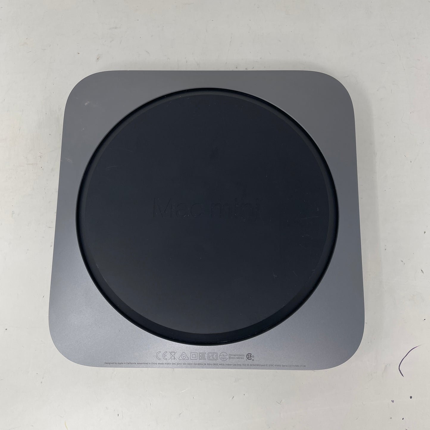 2018 Apple Mac Mini i3 3.6GHz 8GB RAM 128GB SSD Space Gray A1993