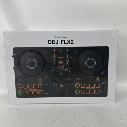 Pioneer Alpha Theta DDJ-FLX2 Compact 2-Channel DJ Controller