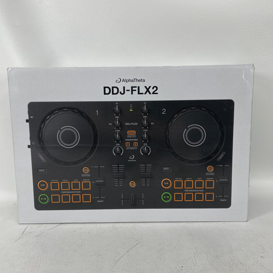 Pioneer Alpha Theta DDJ-FLX2 Compact 2-Channel DJ Controller