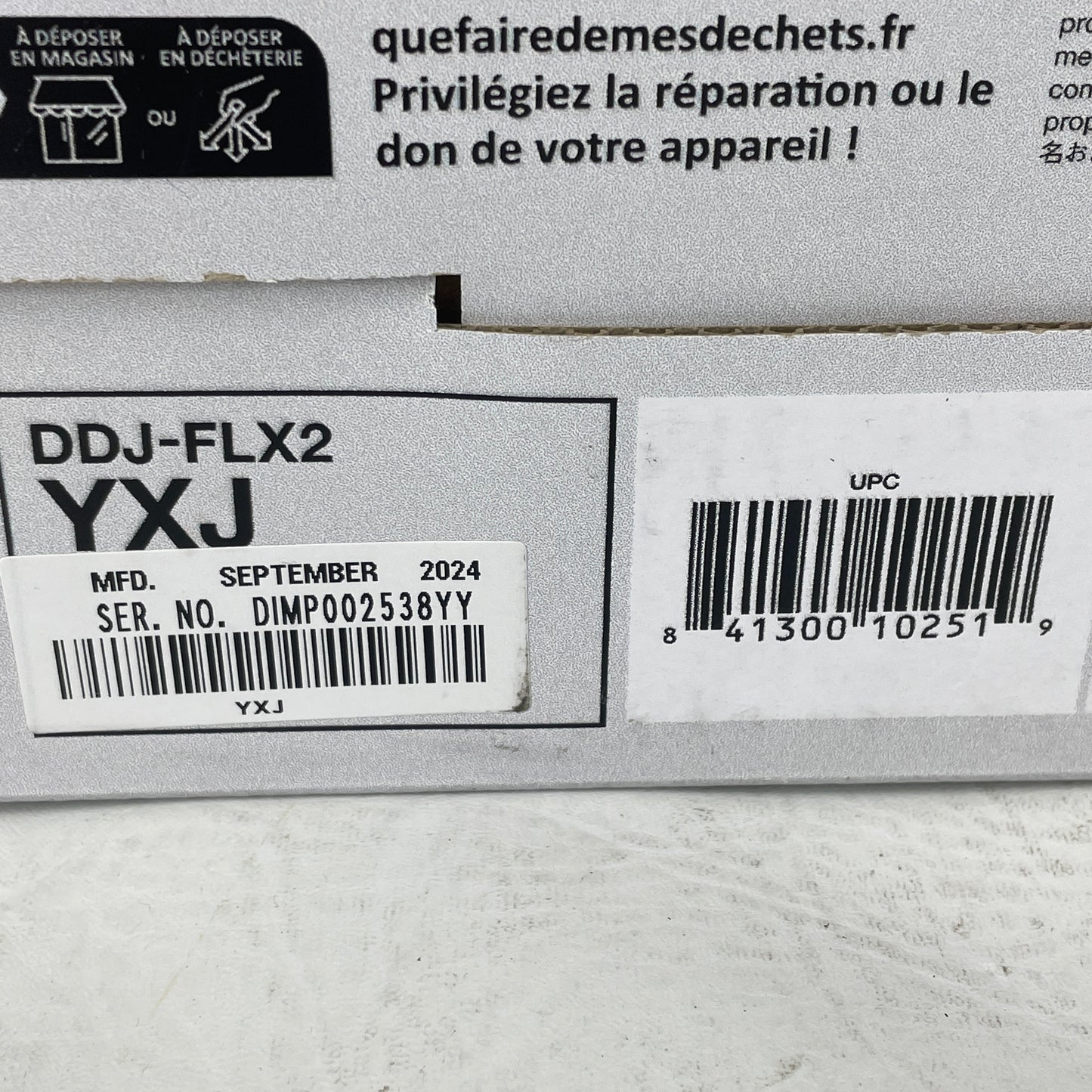 Pioneer Alpha Theta DDJ-FLX2 Compact 2-Channel DJ Controller