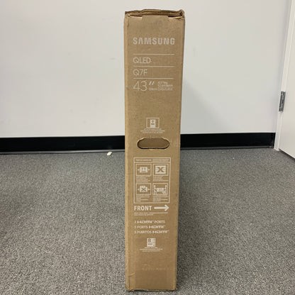 New Samsung 43" QN43Q7FAAF 43" QLED 3840 x 2160 Smart TV 2025