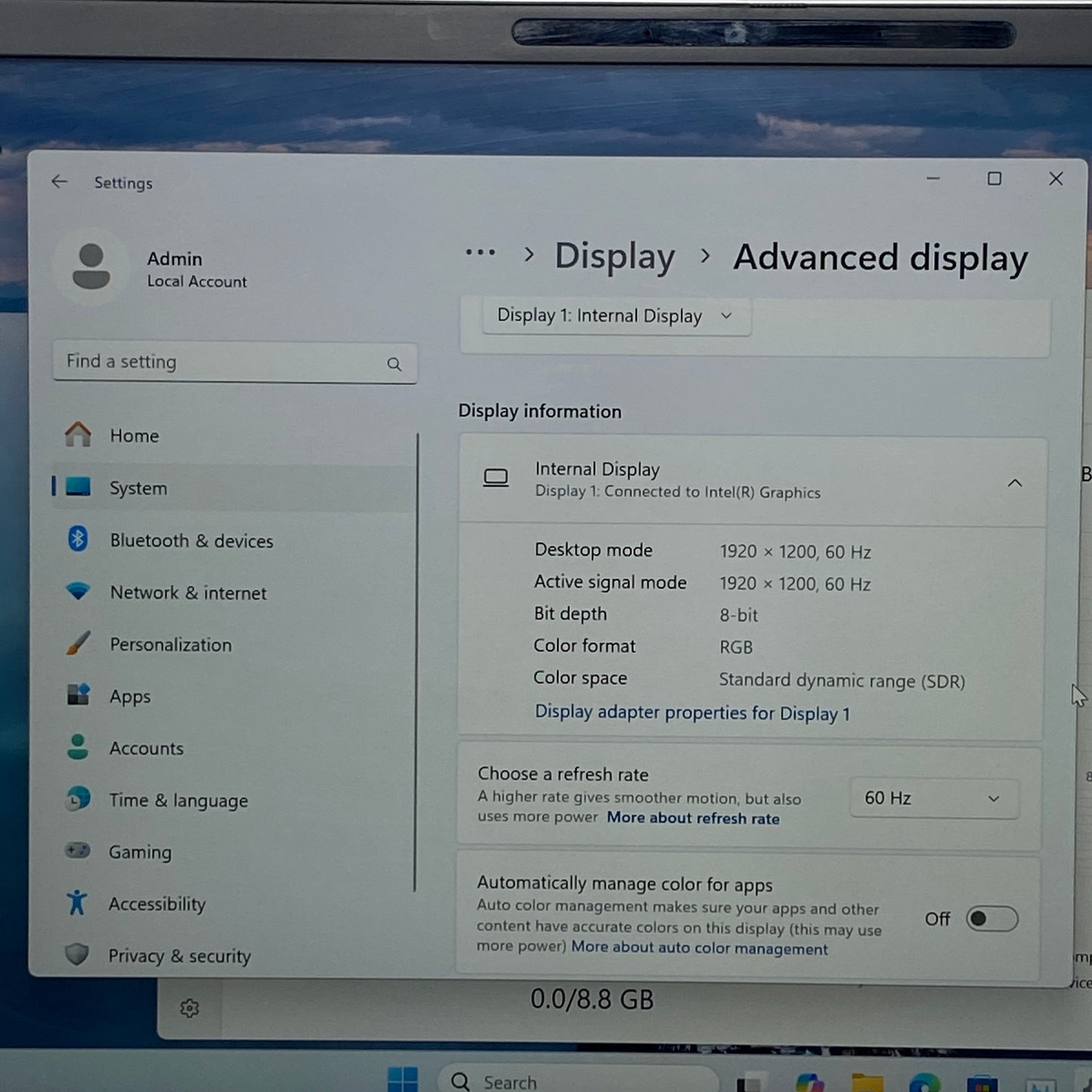 HP EliteBook 840 G11 16" Core Ultra 7 155U 1.7GHz 16GB RAM 512GB SSD