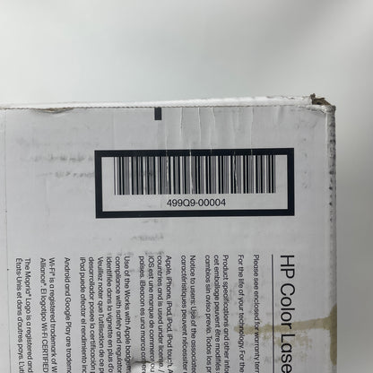 New HP LaserJet Pro Wireless Color Laser Printer White 3201DW