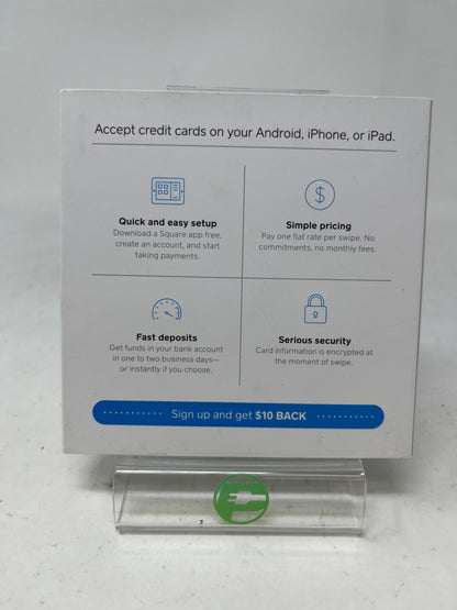 New Square Credit Debit Card Reader for Magstripe