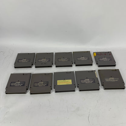 Lot of 10 Nintendo NESGames