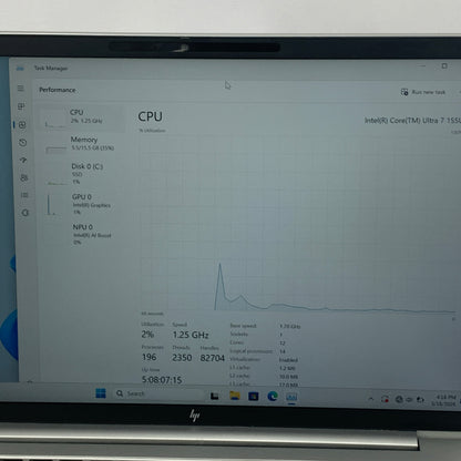 HP EliteBook 840 G11 14" Core Ultra 7 155U 1.7GHz 16GB RAM 512GB SSD
