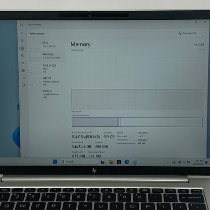 HP EliteBook 840 G11 14" Core Ultra 7 155U 1.7GHz 16GB RAM 512GB SSD