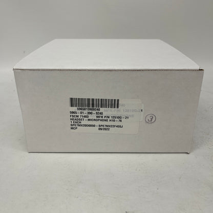 New David Clark H10-76 Aviation Headset 12510G-21 Built-in Mic Volume Control