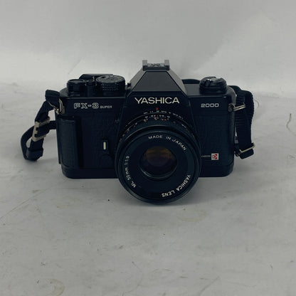 Yashica FX-3 Super 2000 35MM Film Camera w/ Yashica ML 50mm Lens