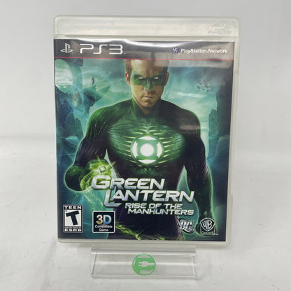 Green Lantern: Rise of the Manhunters (Sony PlayStation 3 PS3, 2011)