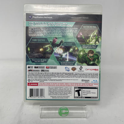 Green Lantern: Rise of the Manhunters (Sony PlayStation 3 PS3, 2011)