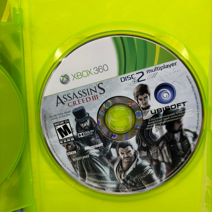 Assassin's Creed III (Microsoft Xbox 360, 2012)