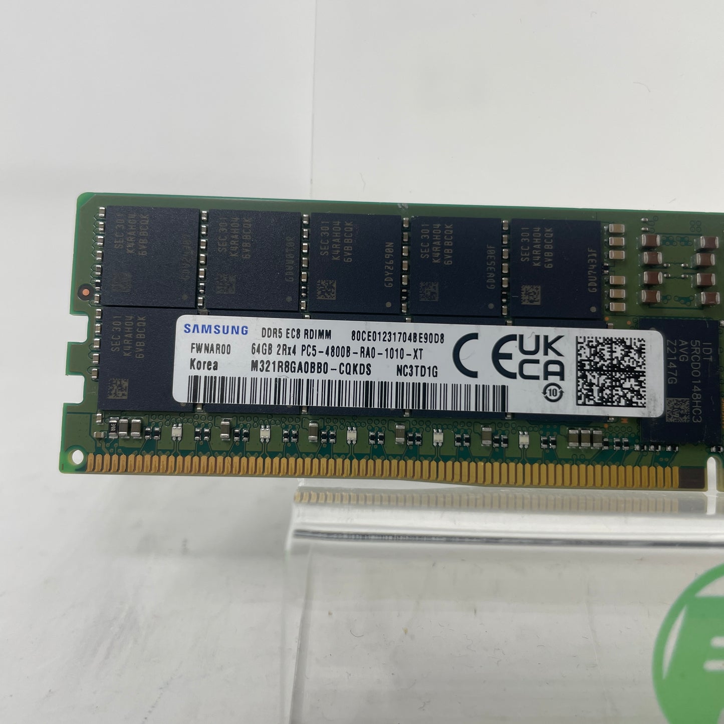 Samsung PC5-4800B-RA0 64GB (1x64GB) RAM DDR5 4800MHz M321R8GA0BB0-CQKDS