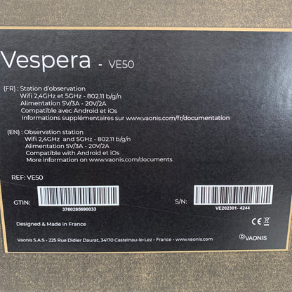 Vaonis Vespera VE50 Smart Automated Observation Station
