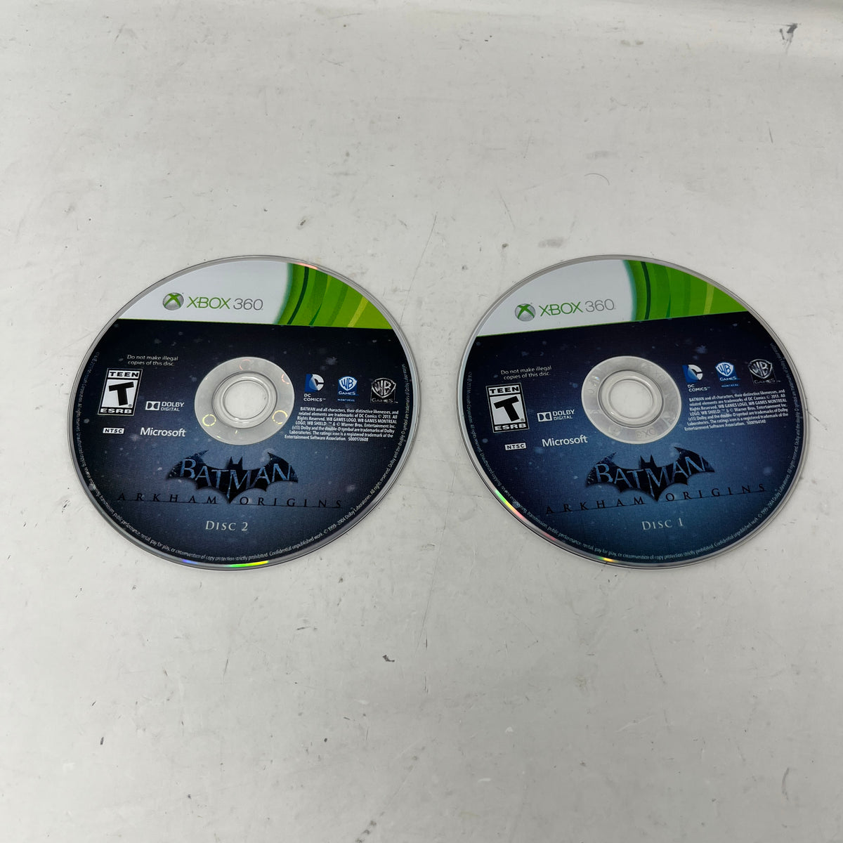 Batman: Arkham Origins (Microsoft Xbox 360, 2013)