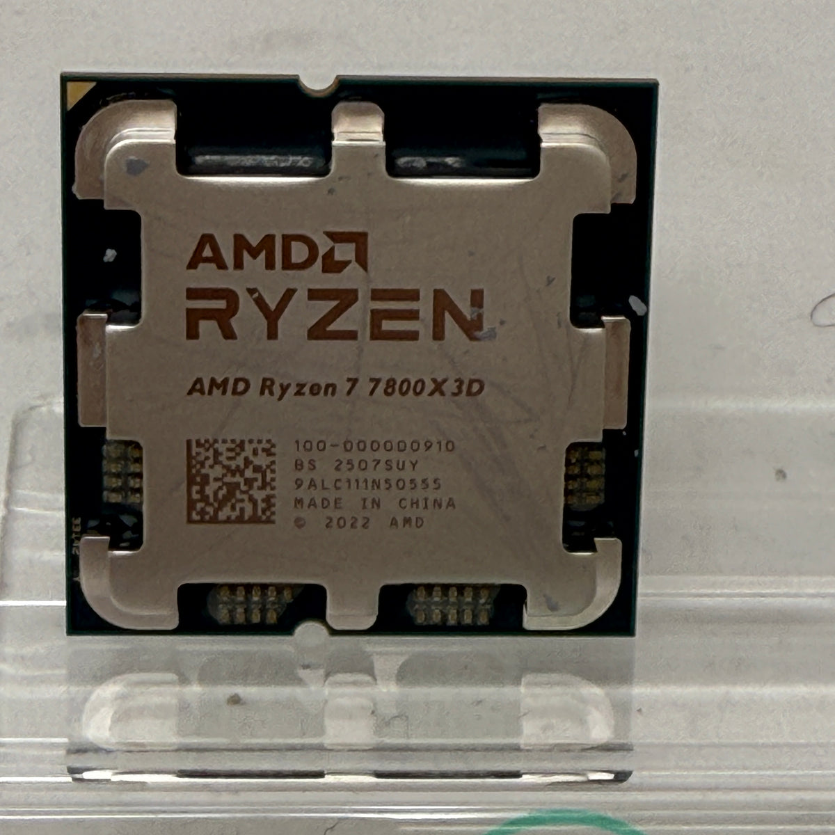 AMD Ryzen 7 7800X3D 4.2GHz 8-Core 16-Thread AM5 CPU Processor 100-000000910