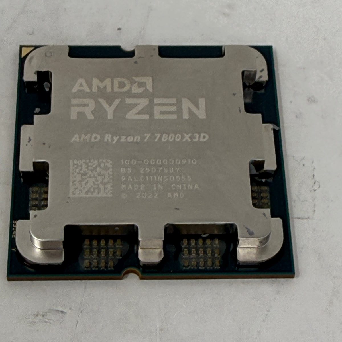 AMD Ryzen 7 7800X3D 4.2GHz 8-Core 16-Thread AM5 CPU Processor 100-000000910
