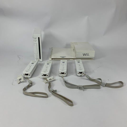 Nintendo Wii Video Game Console RVL-001 White
