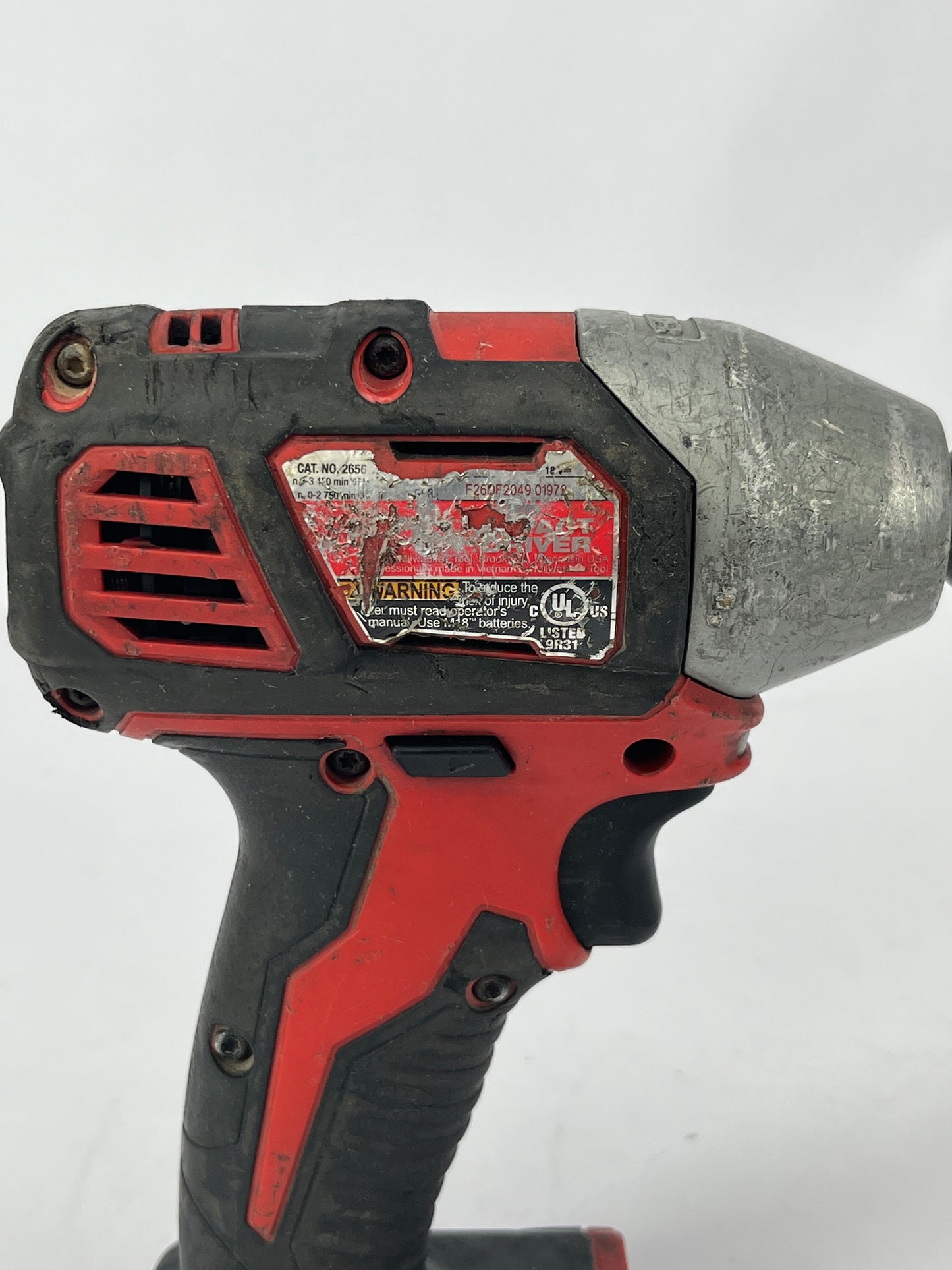 Milwaukee M18 2656-20 18V Cordless 1/4" Hex Impact Driver