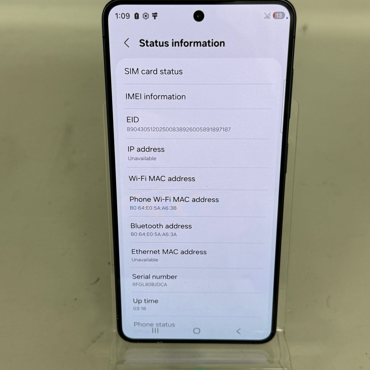 Verizon Samsung Galaxy S26 12GB RAM 256GB SM-S942U Black