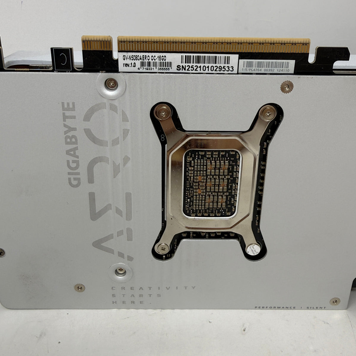 Gigabyte GeForce RTX 5080 AERO OC 16GB GDDR7 Graphics Card GV-N5080AERO OC-16GD