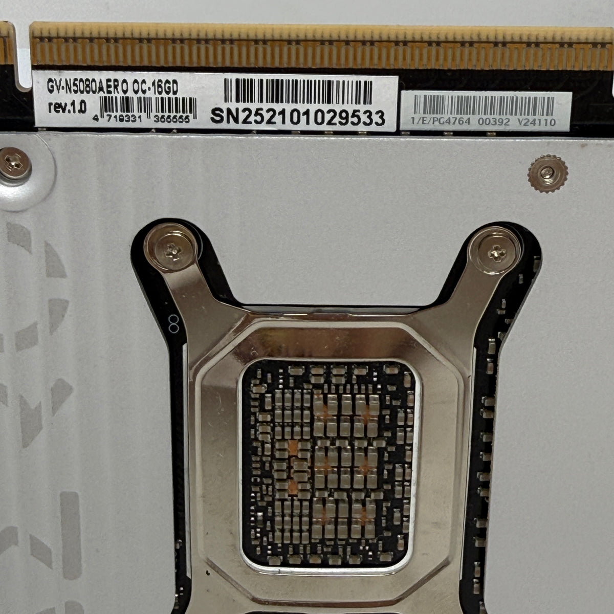 Gigabyte GeForce RTX 5080 AERO OC 16GB GDDR7 Graphics Card GV-N5080AERO OC-16GD