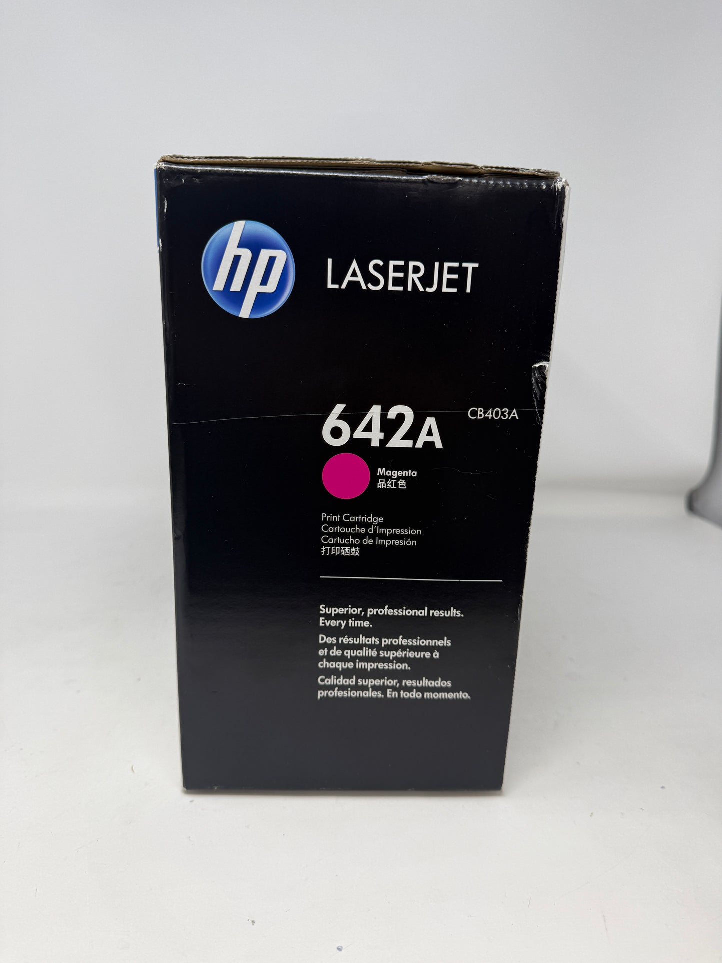 New HP LaserJet 642A Magenta Toner Cartridge CB403A