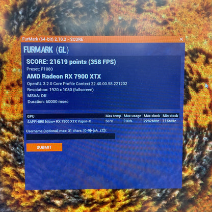 AMD Radeon RX 7900 XTX Sapphire Nitro+ 24GB GDDR6 Graphics Card 11322-01