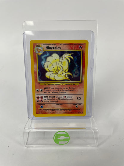 Pokémon TCG Base Set Ninetales 12/102 English